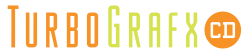 The logo for TurboGrafx-CD.