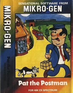 Box artwork for Pat the Postman.