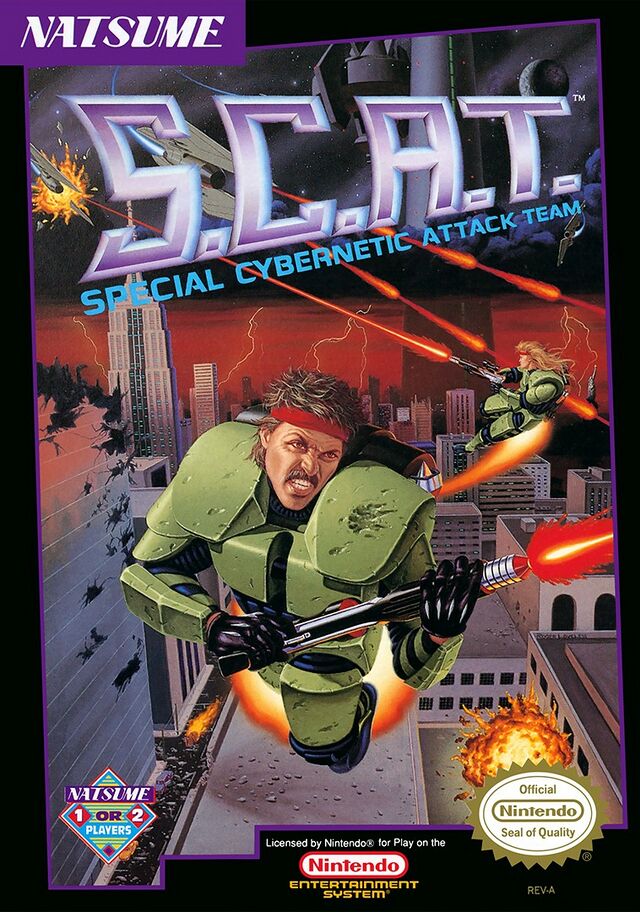 S.C.A.T.: Special Cybernetic Attack Team — StrategyWiki | Strategy ...