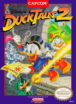 Box artwork for DuckTales 2.
