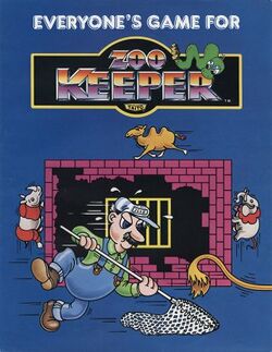 Box artwork for Zoo Keeper.