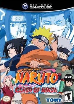 Box artwork for Naruto: Clash of Ninja.