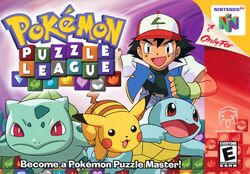 Box artwork for Pokémon Puzzle League.