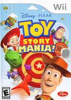 Box artwork for Toy Story Mania!.