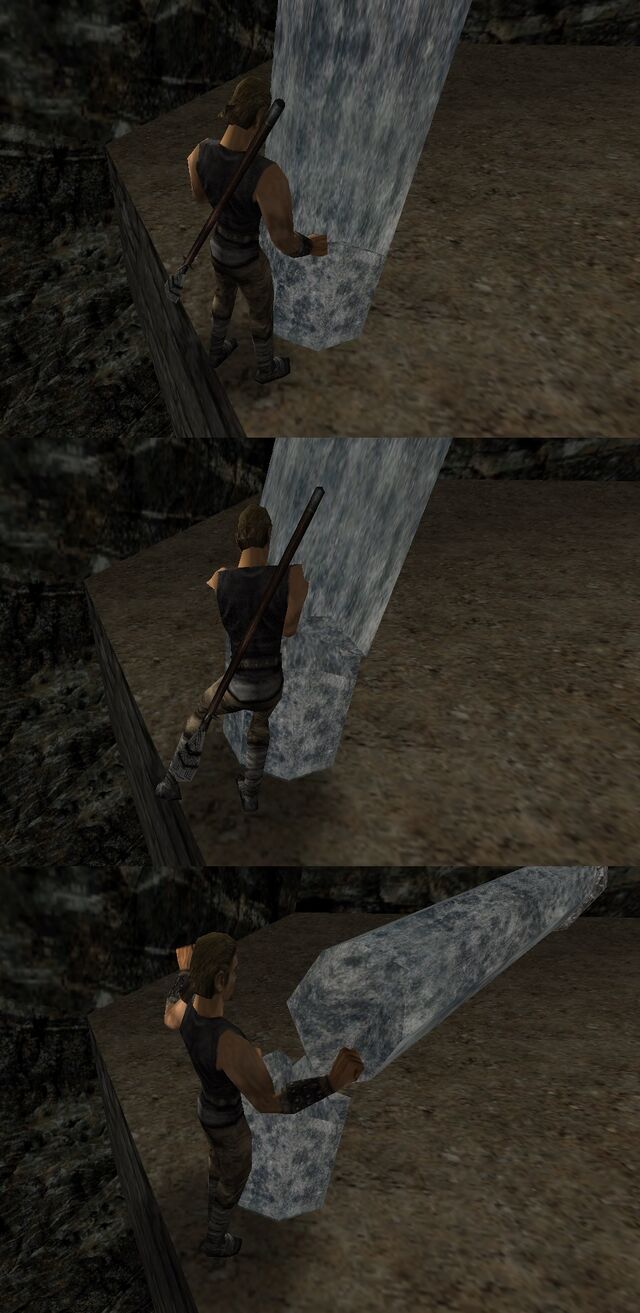 File:Gothic column falling the wrong way in the monastery ruins.jpg ...