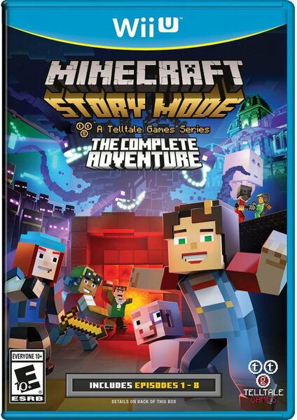 File:Minecraft Story Mode Wii U box art.jpg