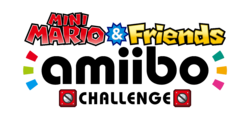 Box artwork for Mini Mario & Friends: amiibo Challenge.