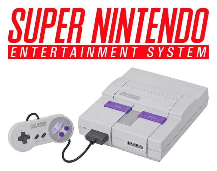 File:SNES console with logotype.png