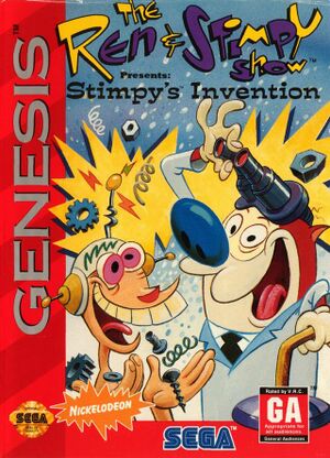 The Ren & Stimpy Show Presents Stimpy's Invention Genesis cover.jpg