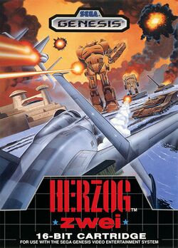 Box artwork for Herzog Zwei.