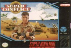 Box artwork for Super Conflict: The Mideast.