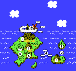 Adventure Island II Cloud Island Levels Legend.png