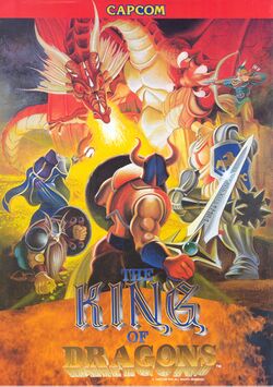 Box artwork for The King of Dragons.