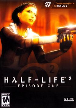 Box artwork for Half-Life 2: Episode One.
