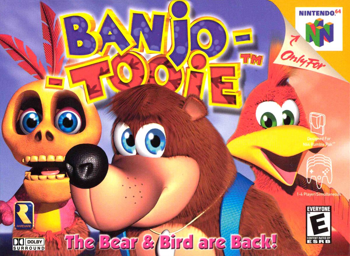 Banjo-Kazooie 2 Banjo Tooie Strategy Guide Book Nintendo 64 N64