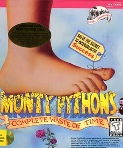 Box artwork for Monty Python's Complete Waste of Time.