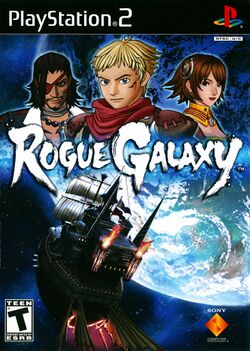 Box artwork for Rogue Galaxy.