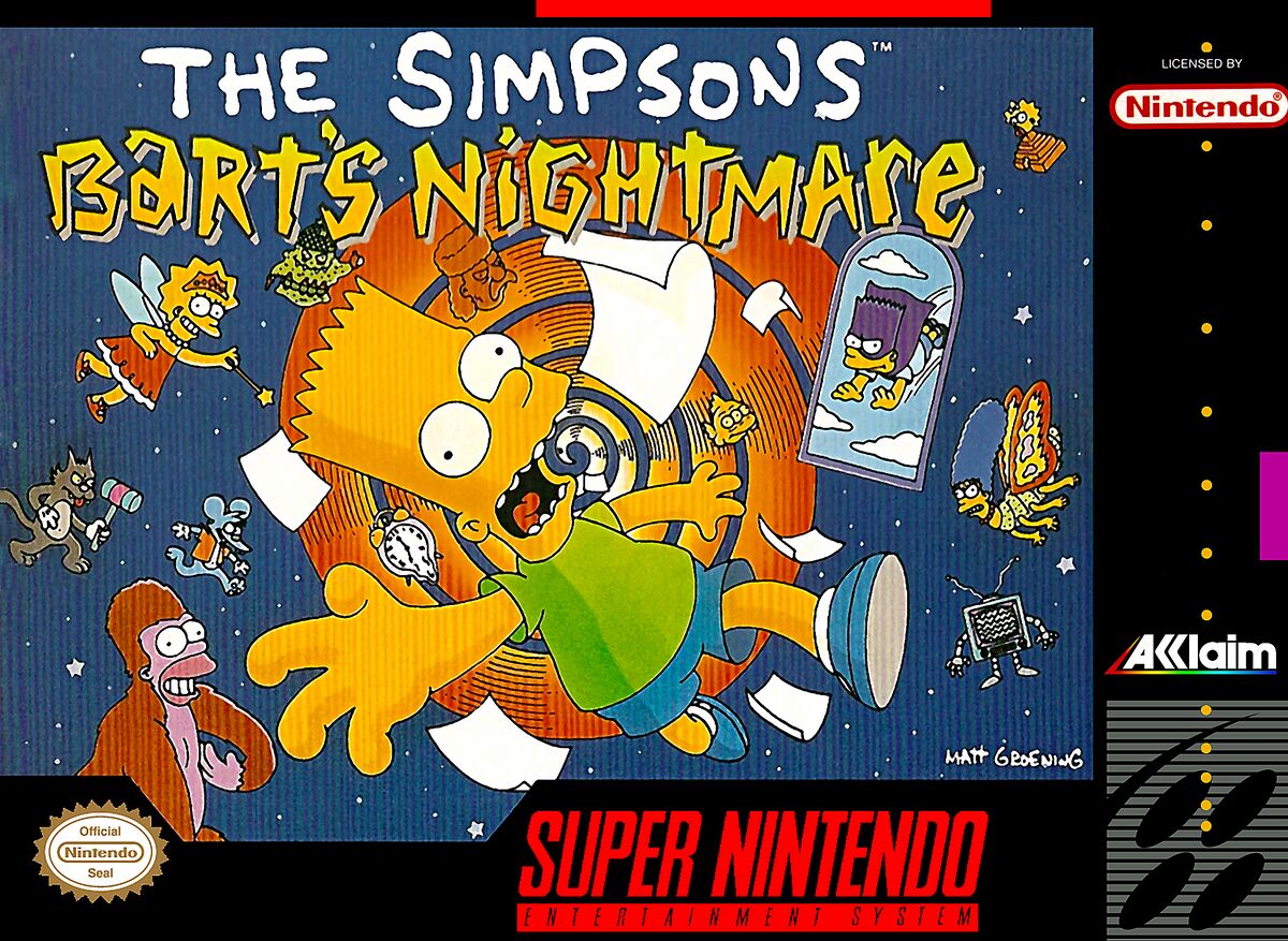 The Simpsons: Bart's Nightmare — StrategyWiki | Strategy guide and game ...