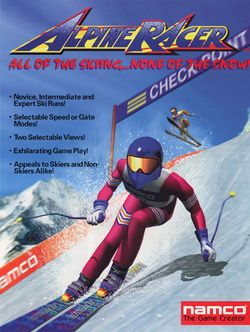 Box artwork for Alpine Racer.