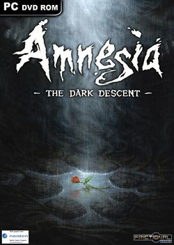 Box artwork for Amnesia: The Dark Descent.