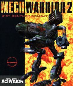 Box artwork for MechWarrior 2: 31st Century Combat.