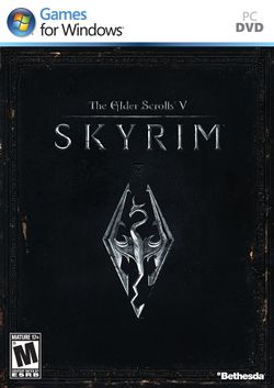 Box artwork for The Elder Scrolls V: Skyrim.
