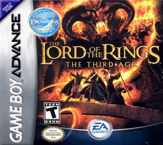 File:The Lord of the Rings- The Third Age (GBA) cover.jpg