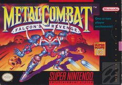 Box artwork for Metal Combat: Falcon's Revenge.