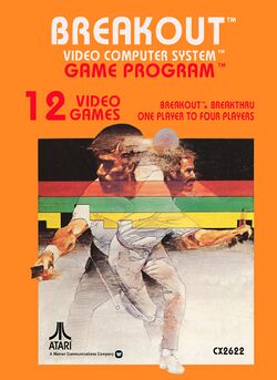 Box artwork for Breakout.