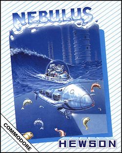 Box artwork for Nebulus.