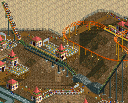 RollerCoaster Tycoon/Roller Coasters — StrategyWiki | Strategy guide ...