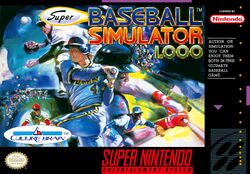 Box artwork for Super Baseball Simulator 1.000.