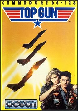 Box artwork for Top Gun.