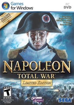 Box artwork for Napoleon: Total War.
