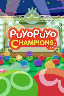 Box artwork for Puyo Puyo Champions.