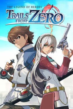 Box artwork for The Legend of Heroes: Trails from Zero.