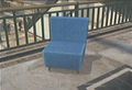 Blue Sofa Chair in Wonderland Plaza.