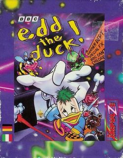 The logo for Edd the Duck.