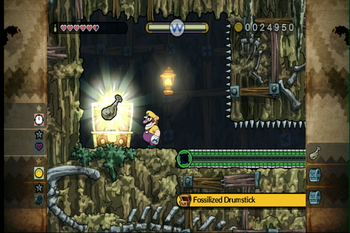 Wario Land: Shake It!/Stonetooth Cave — StrategyWiki | Strategy guide ...