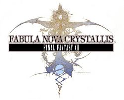 The logo for Fabula Nova Crystallis Final Fantasy XIII.