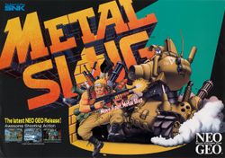 Box artwork for Metal Slug.