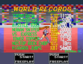 The "world record" table.