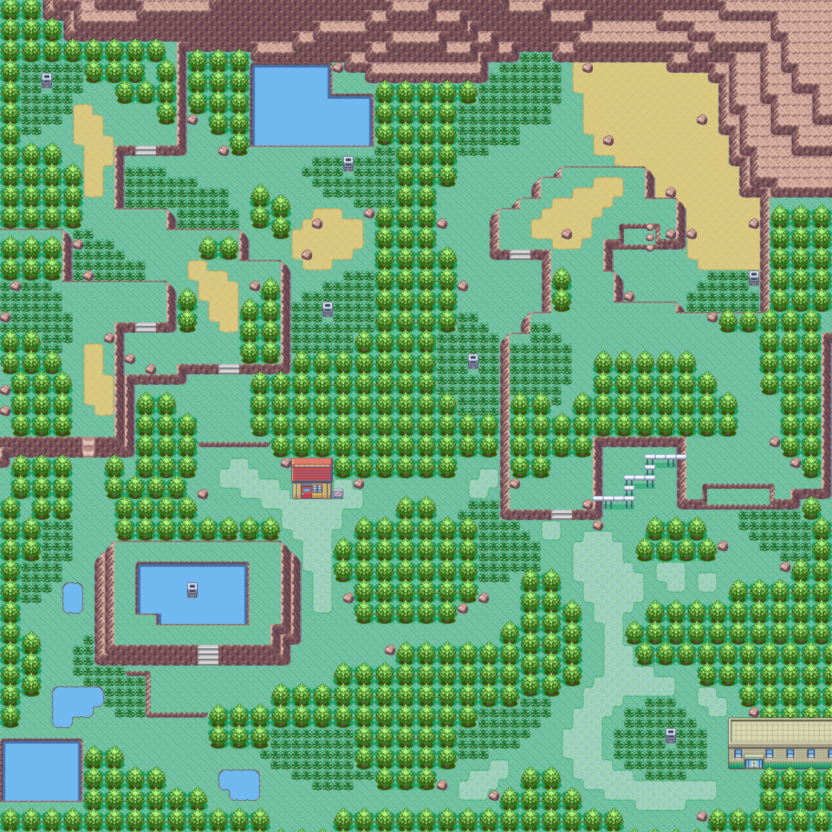 Pokemon Ruby And Sapphire Safari Zone Strategywiki The Video Game Walkthrough And Strategy Guide Wiki