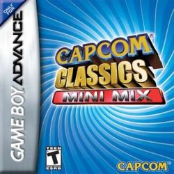 Box artwork for Capcom Classics Mini Mix.