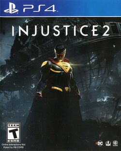 Box artwork for Injustice 2.