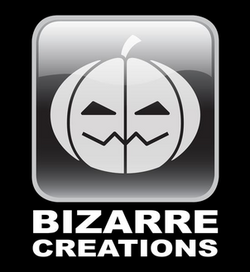 Bizarre Creations's company logo.