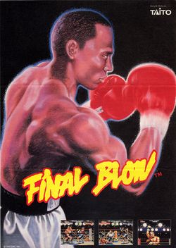 Box artwork for Final Blow.
