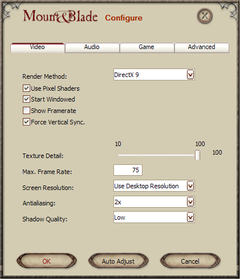 Mount&Blade video config.png