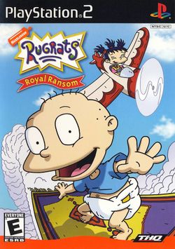 Box artwork for Rugrats: Royal Ransom.