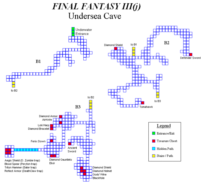 File:Final Fantasy III Undersea Cave.gif